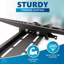 Load image into Gallery viewer, TV Wall Bracket Mount Fits LG 43LK5900PLA 43"| Tilting. VESA Compliant Wall Bracket for Flat Screens and LED Monitors - Low Profile Television Panel Anchor - With Moveable, Lockable 12 Degree Tilt